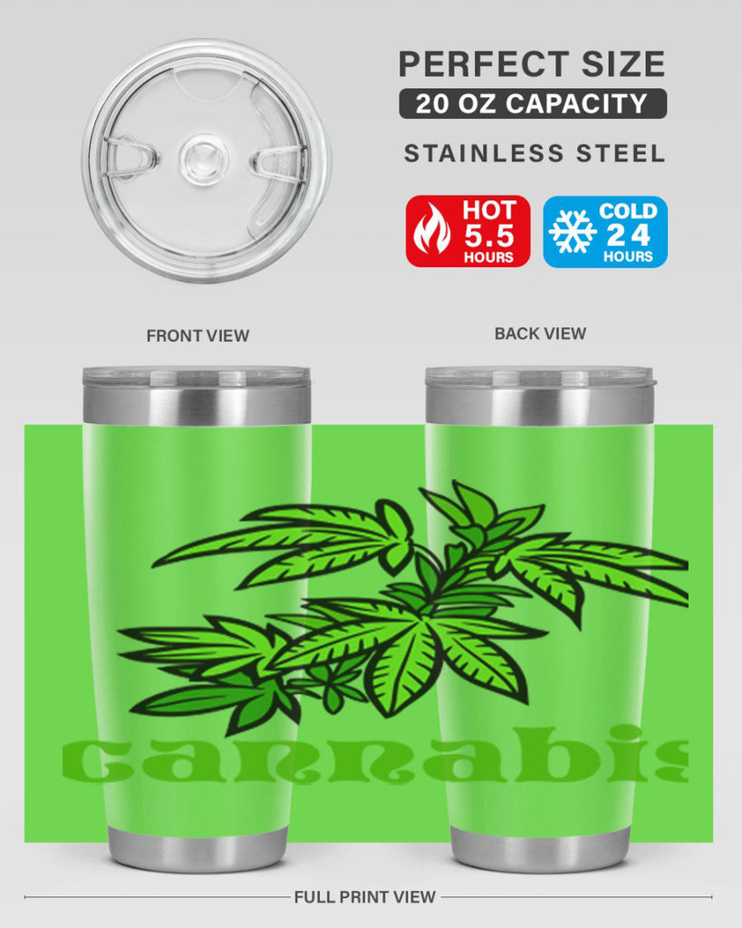 cannabis 38#- marijuana- Tumbler