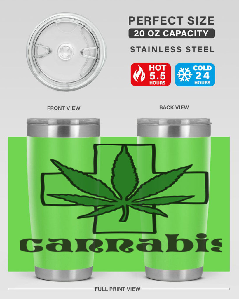 cannabis 55#- marijuana- Tumbler