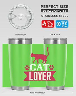 cat lover Style 32#- cat- Tumbler