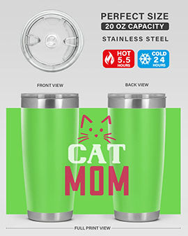cat mom Style 34#- cat- Tumbler
