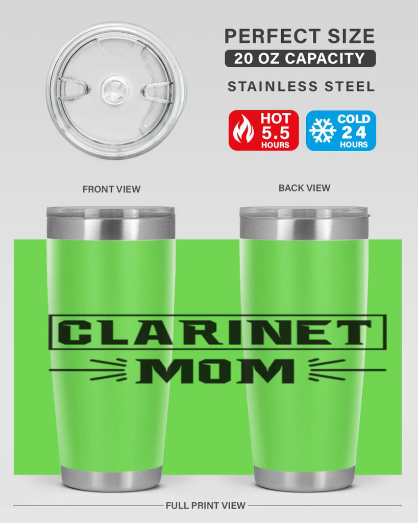 clarinet mom 193#- mom- Tumbler