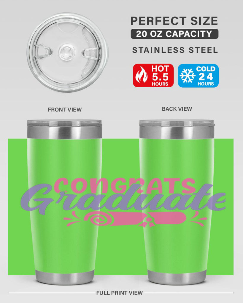 congrats graduate 3#- graduation- Tumbler