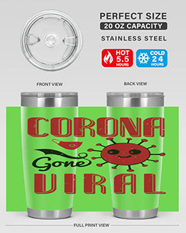 corona gone viral Style 15#- corona virus- Cotton Tank