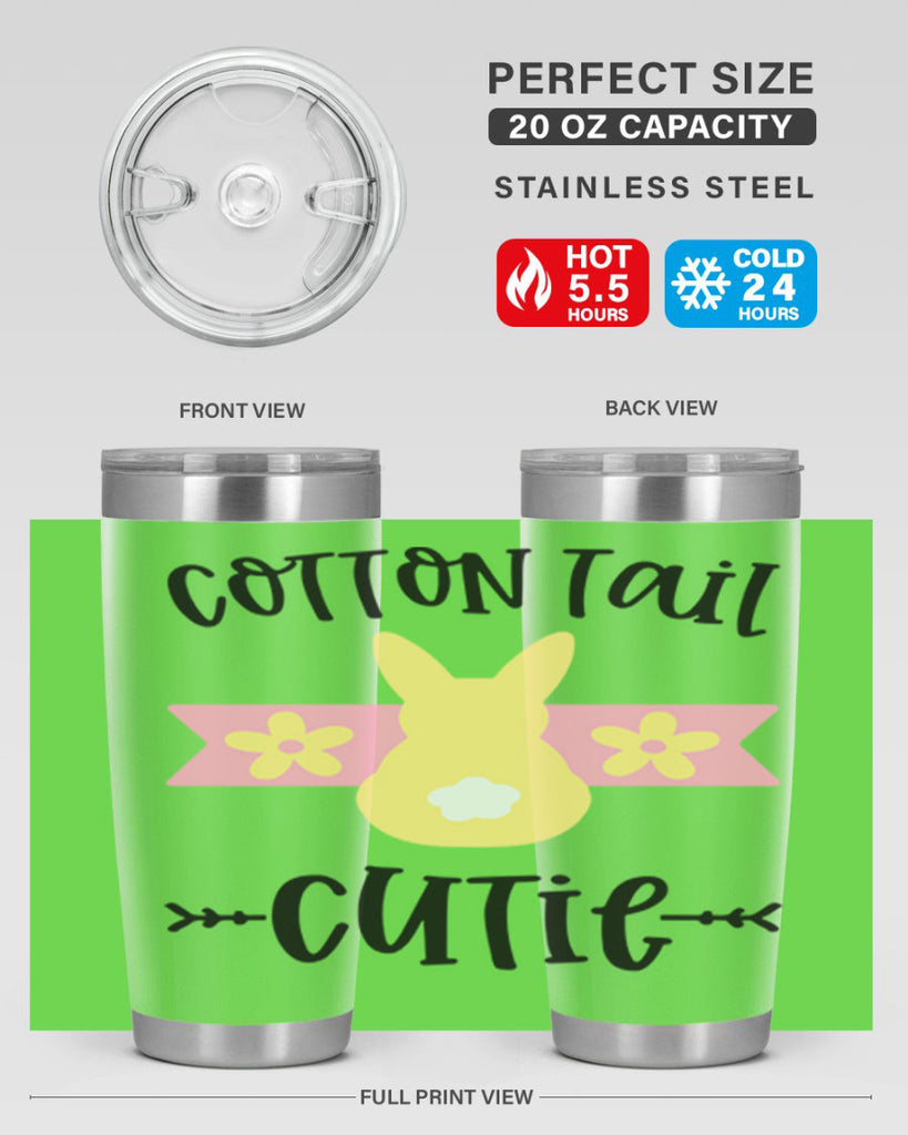 cotton tail cutie 63#- easter- Tumbler