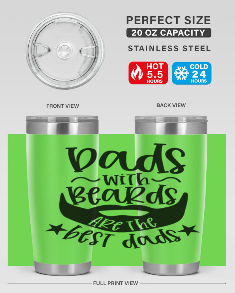 dads with beards are the best dads 53#- fathers day- Tumbler