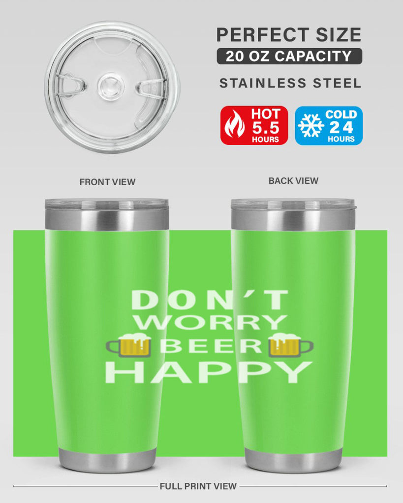 dont worry 94#- beer- Tumbler