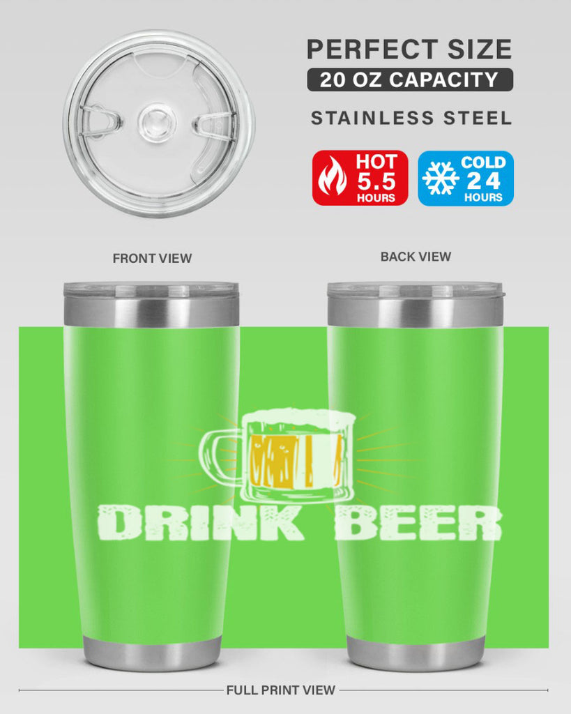 drink beer 92#- beer- Tumbler