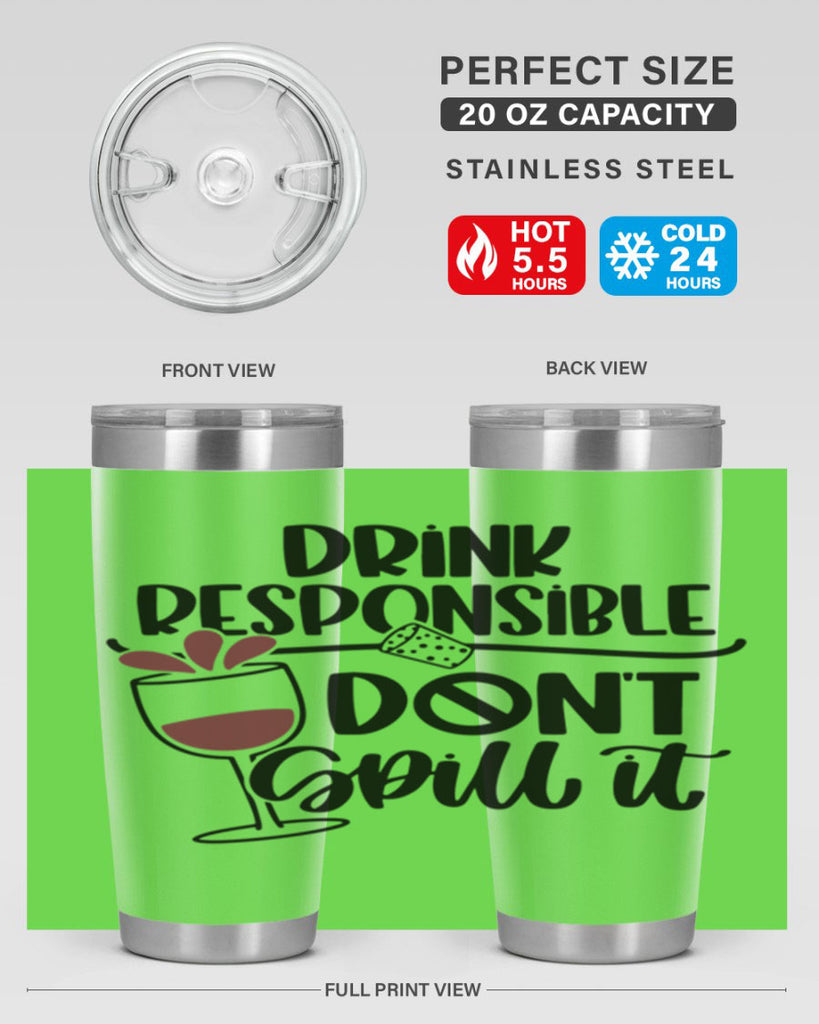 drink responsible dont 57#- wine- Tumbler