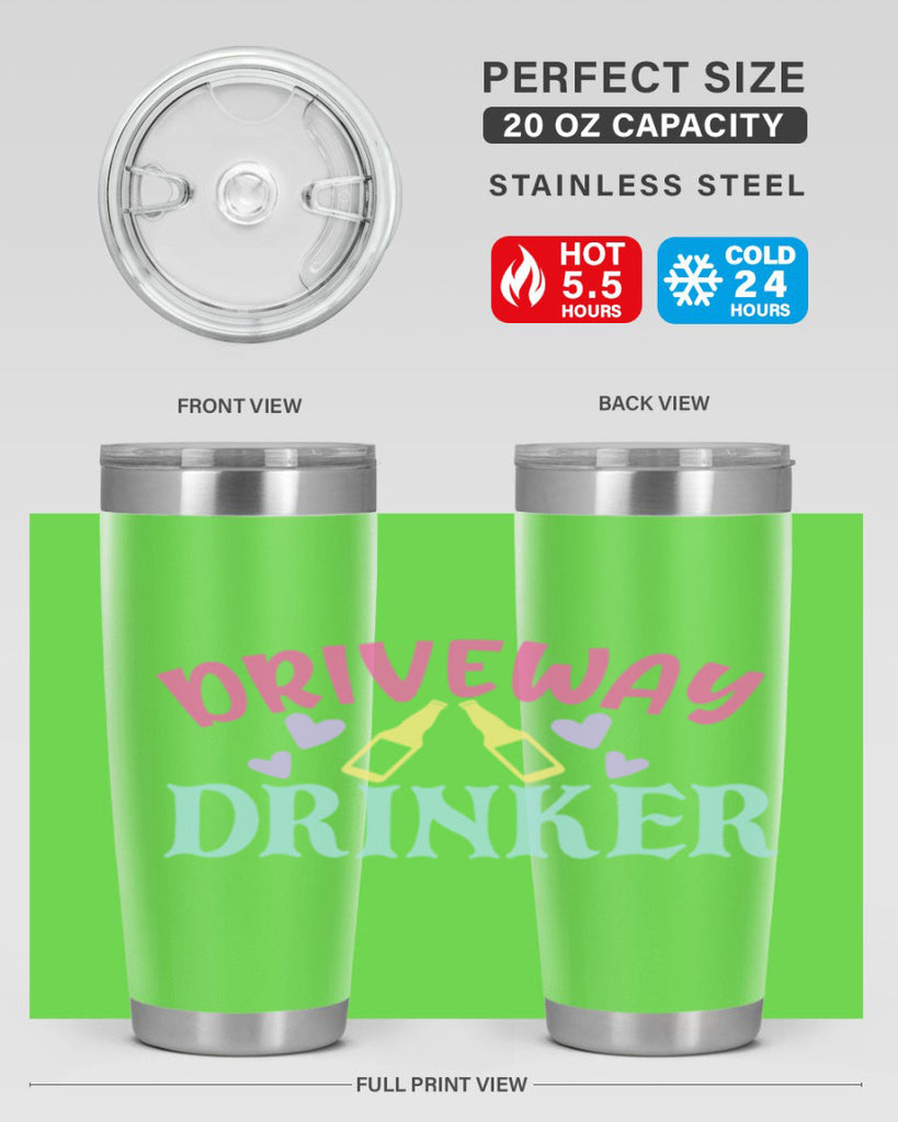 driveway drinker 127#- beer- Tumbler