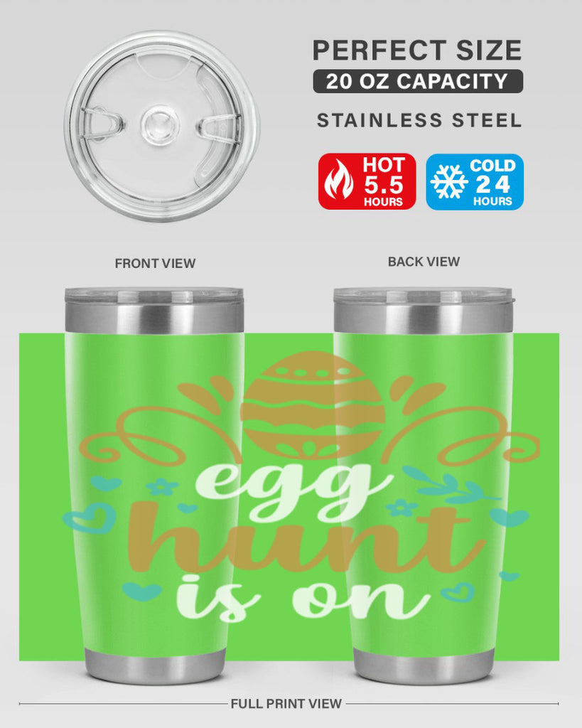 egg hunt is on 96#- easter- Tumbler