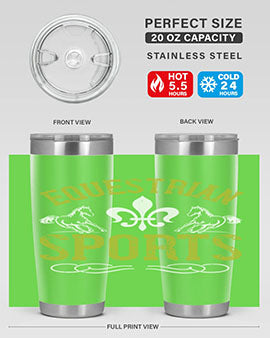 equestrian sports Style 55#- horse- Tumbler