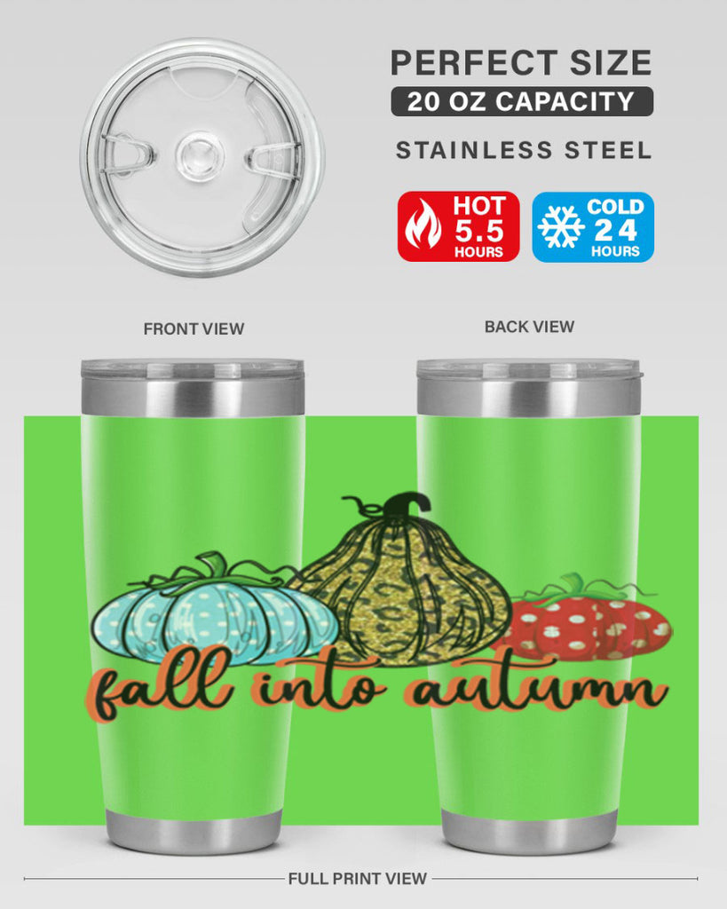fall into autumn 105#- fall- Tumbler