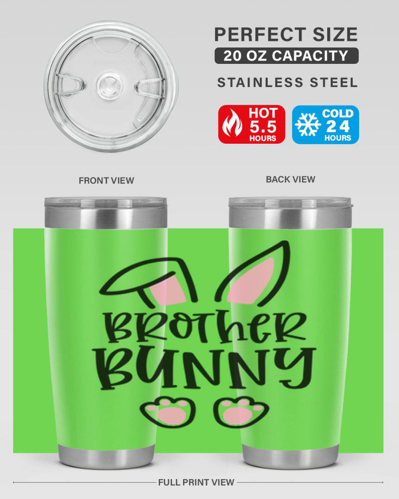 familybrother bunny 52#- easter- Tumbler