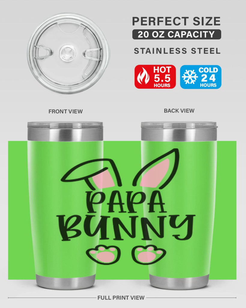 familypapa bunny 48#- easter- Tumbler