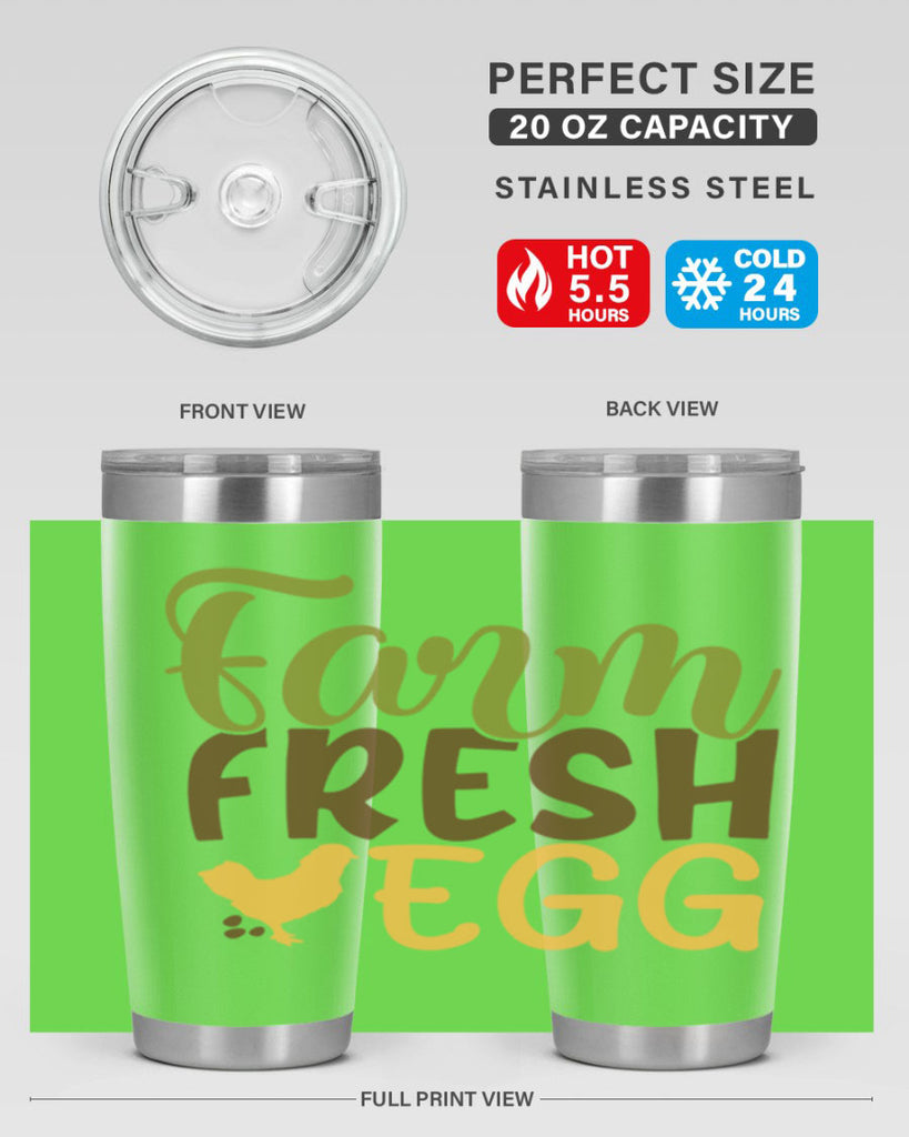 farm fresh egg 16#- farming and gardening- Tumbler