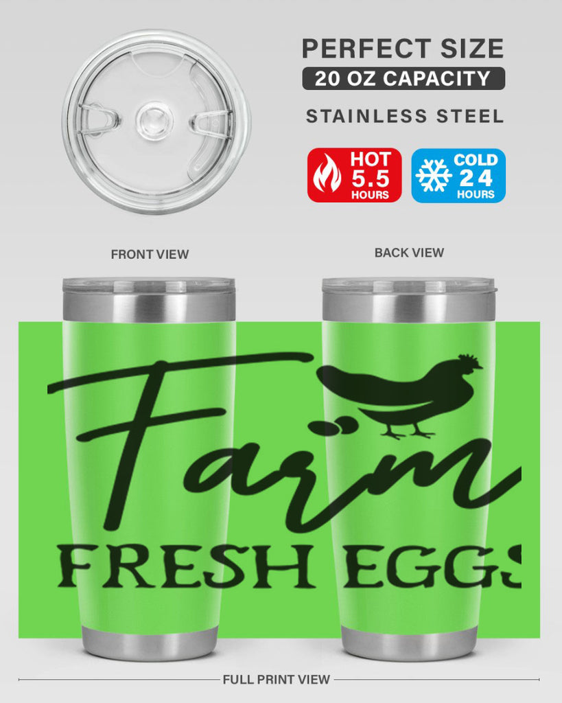 farm fresh eggs design 104#- kitchen- Tumbler