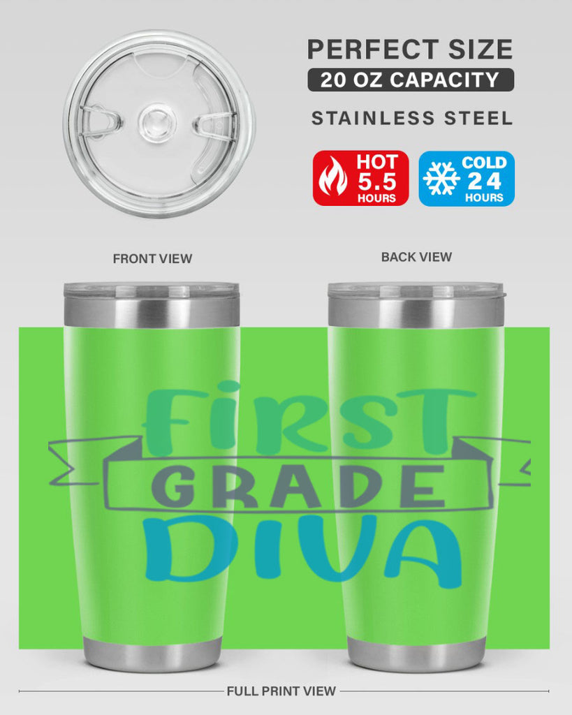 first grade divaa 22#- 1st grade- Tumbler