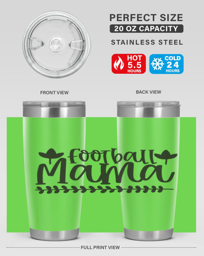 football mama 409#- mom- Tumbler