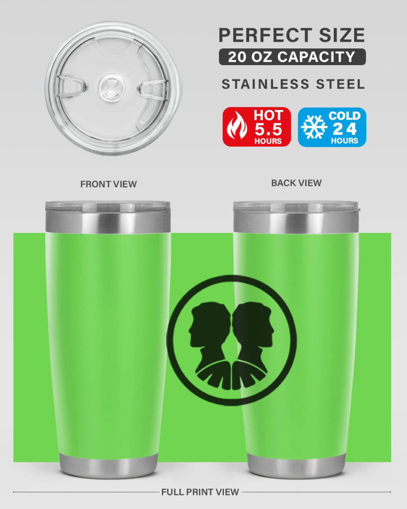 gemini 238#- zodiac- Tumbler