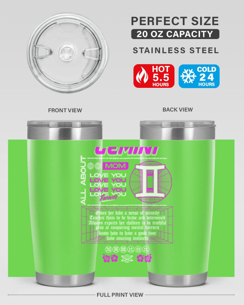 gemini 244#- zodiac- Tumbler