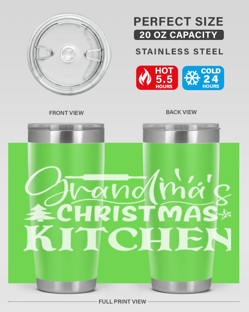 grandmas christmas kitchen 35#- kitchen- Tumbler