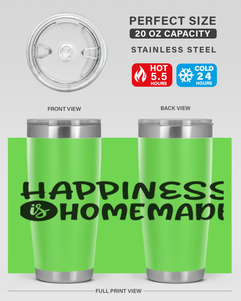 happiness is homemade 40#- home- Tumbler