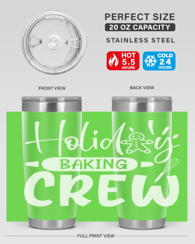 holiday baking crew 34#- kitchen- Tumbler
