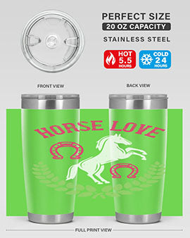 horse love Style 50#- horse- Tumbler