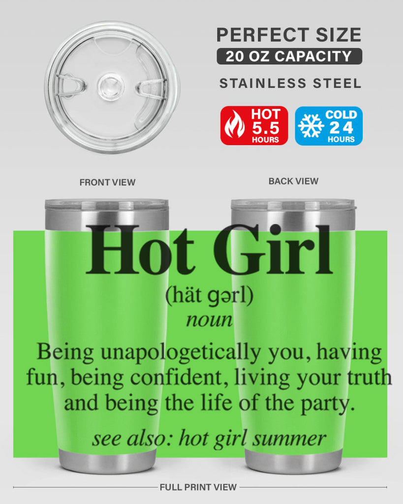 hot girl  summer definition 125#- black words phrases- Cotton Tank
