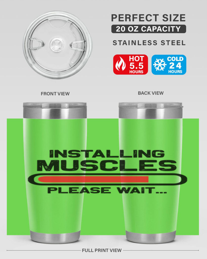 installing muscles please wait 7#- gym- Tumbler