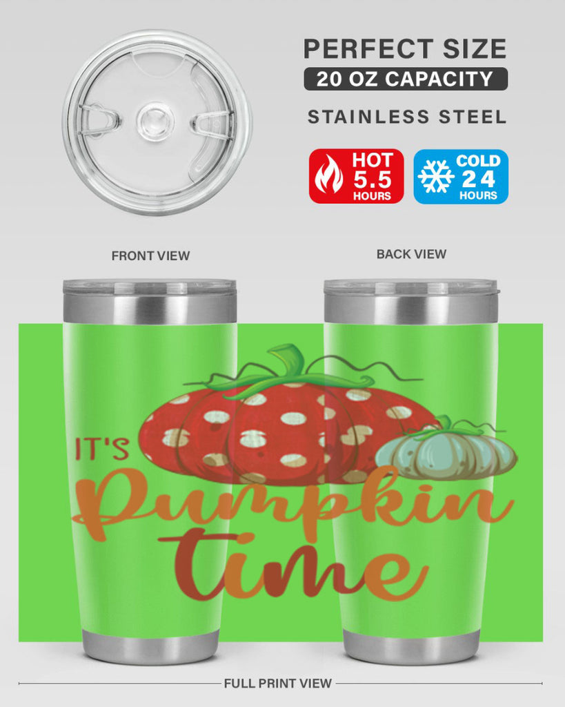 it s pumpkin time 368#- fall- Tumbler