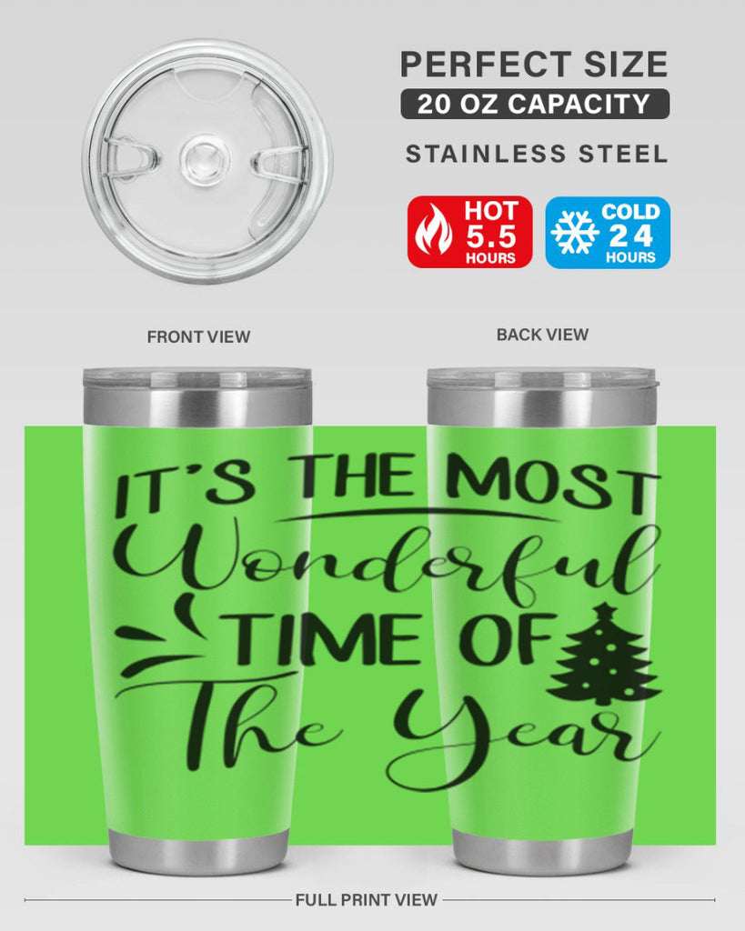 it s the most wonderful time of the year 370#- fall- Tumbler
