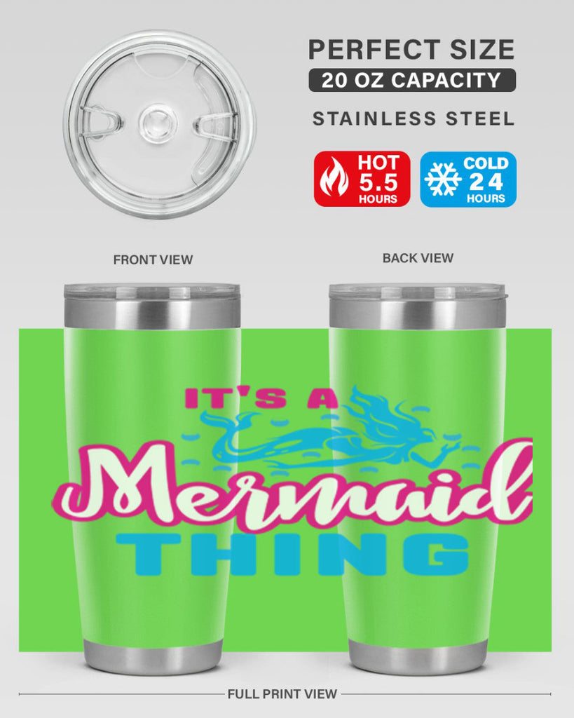 its a mermaid thing 277#- mermaid- Tumbler