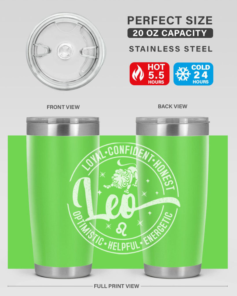 leo 286#- zodiac- Tumbler