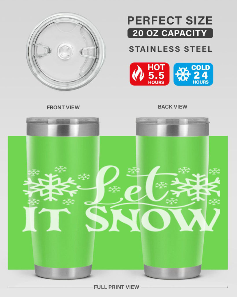 let it snow 26#- kitchen- Tumbler