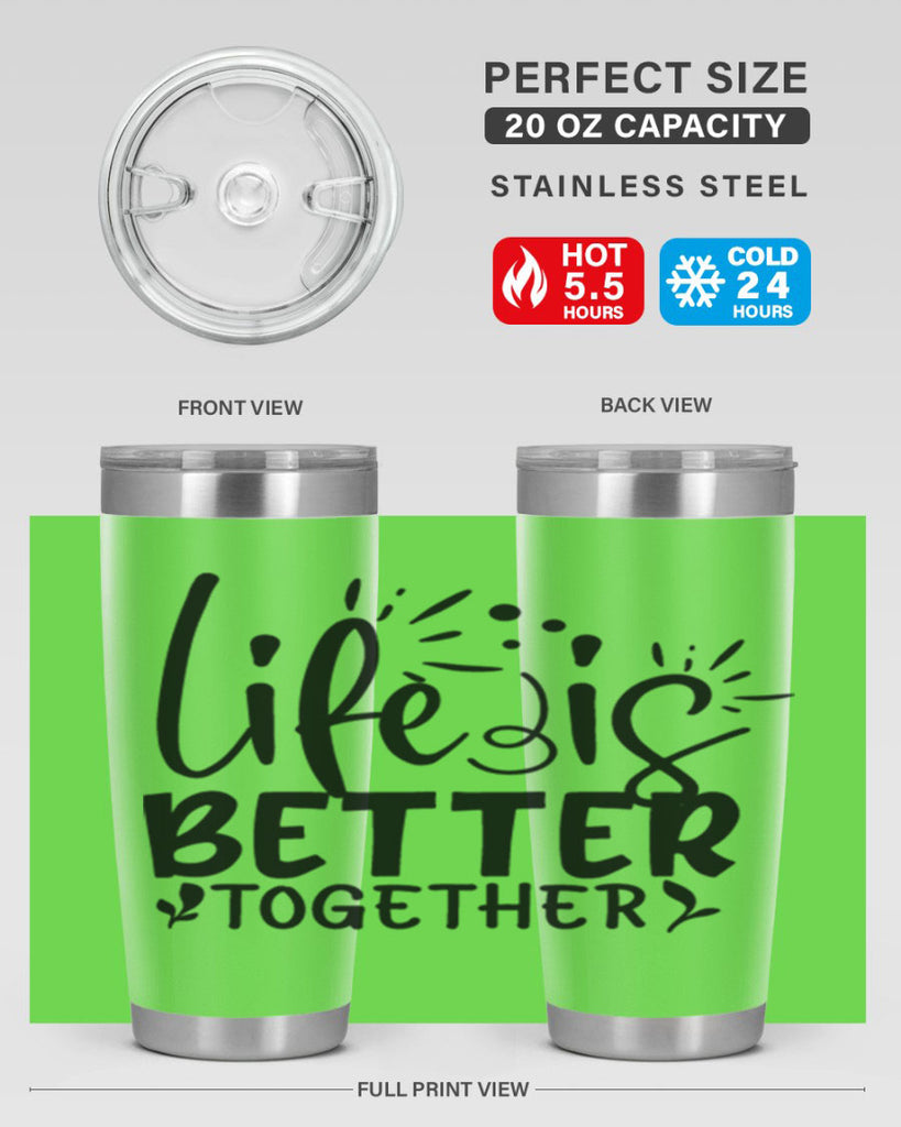 life is better together 23#- family- Tumbler