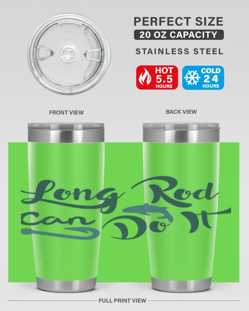 long rod can 60#- fishing- Tumbler