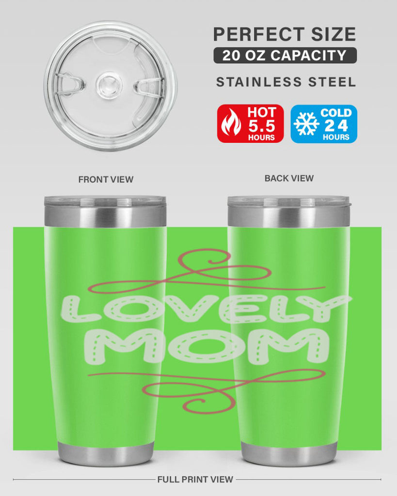 lovely mom 133#- mom- Tumbler