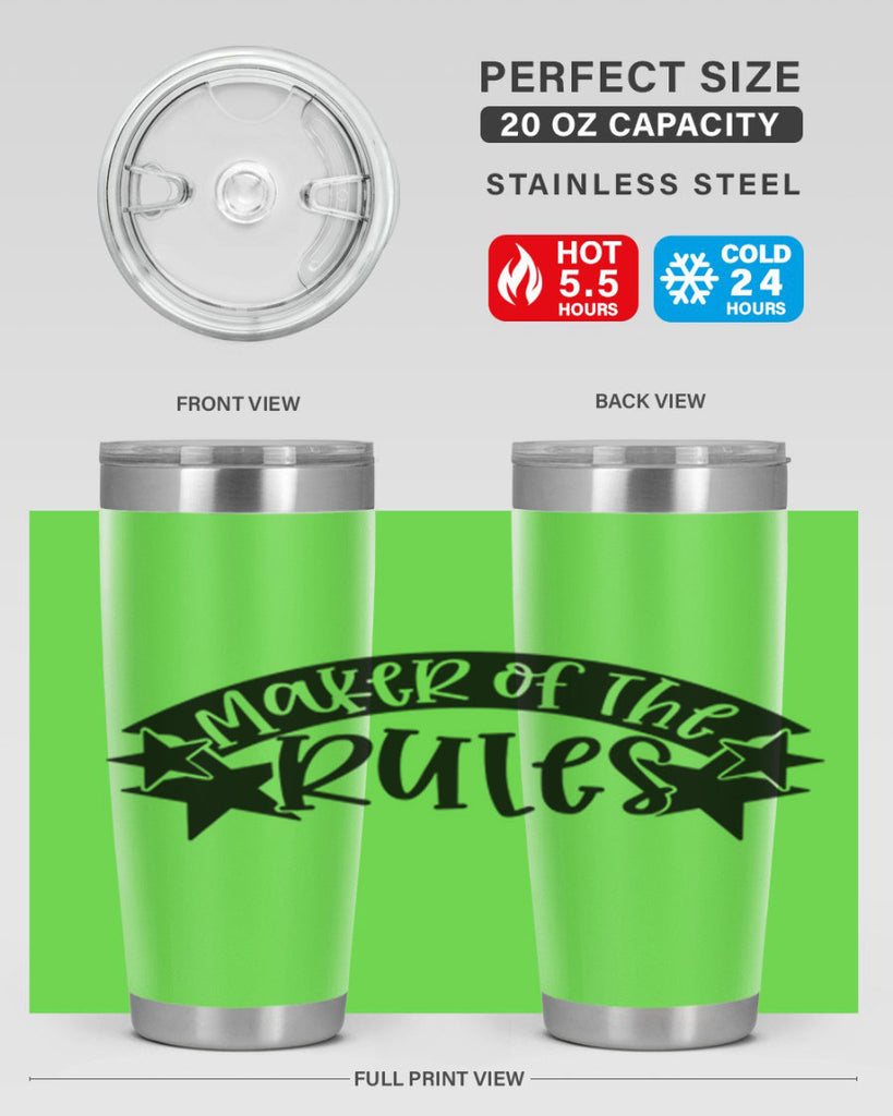 maker of the rules 31#- fathers day- Tumbler