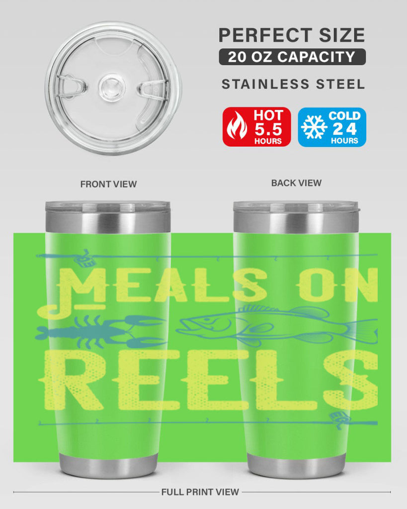 meals on reels 241#- fishing- Tumbler