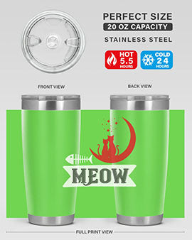 meow Style 70#- cat- Tumbler