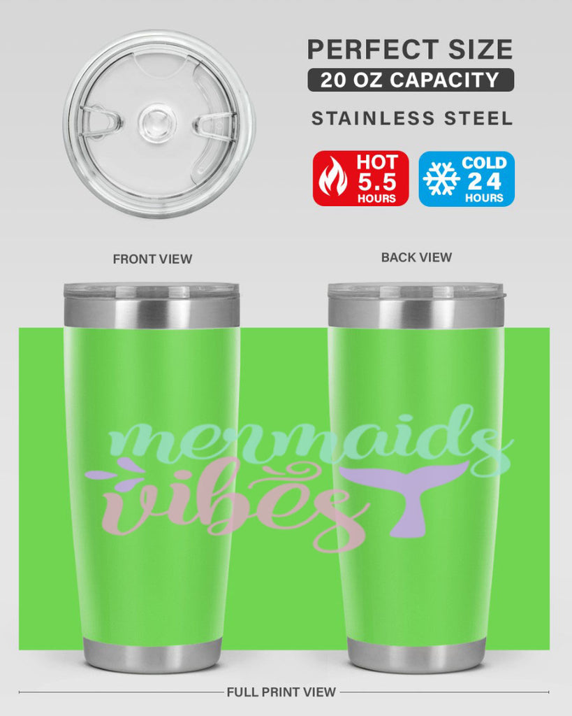 mermaids vibes 5#- mermaid- Tumbler