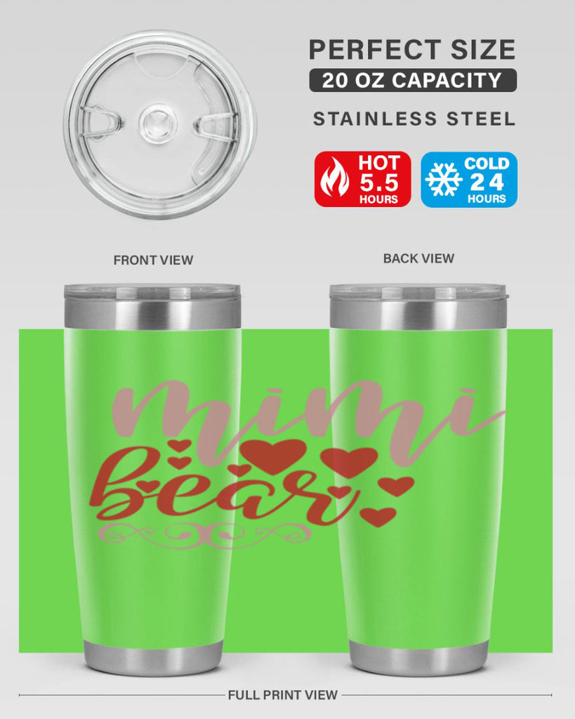 mimi bear Style 1#- aunt- Tumbler