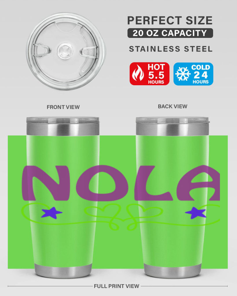 nola 5#- mardi gras- Tumbler