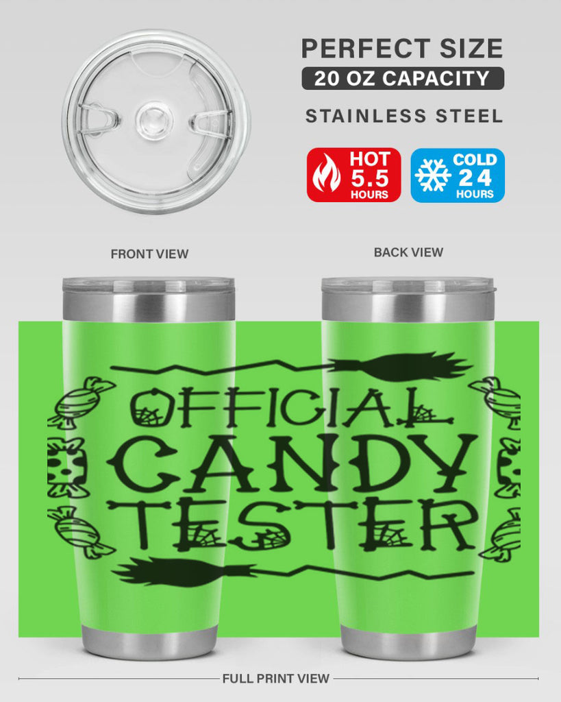 official candy tester 40#- halloween- Tumbler