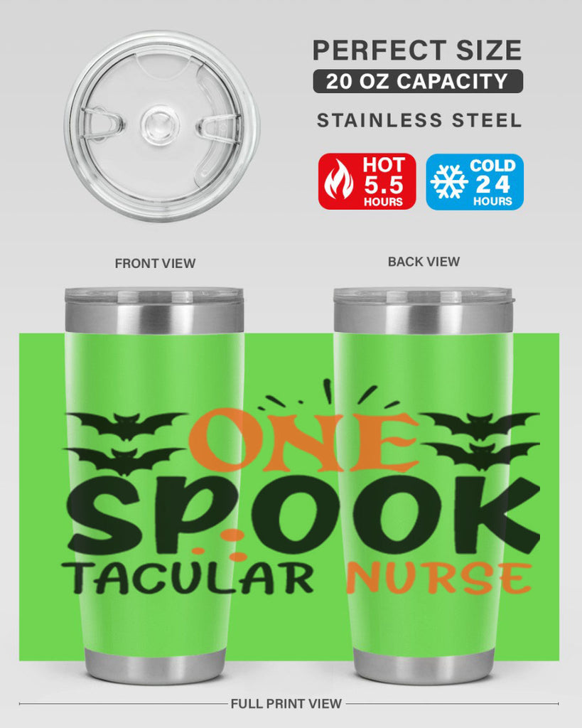 one spooktacular nurse 109#- halloween- Tumbler