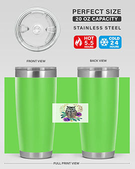 owl 17#- owl- Tumblers