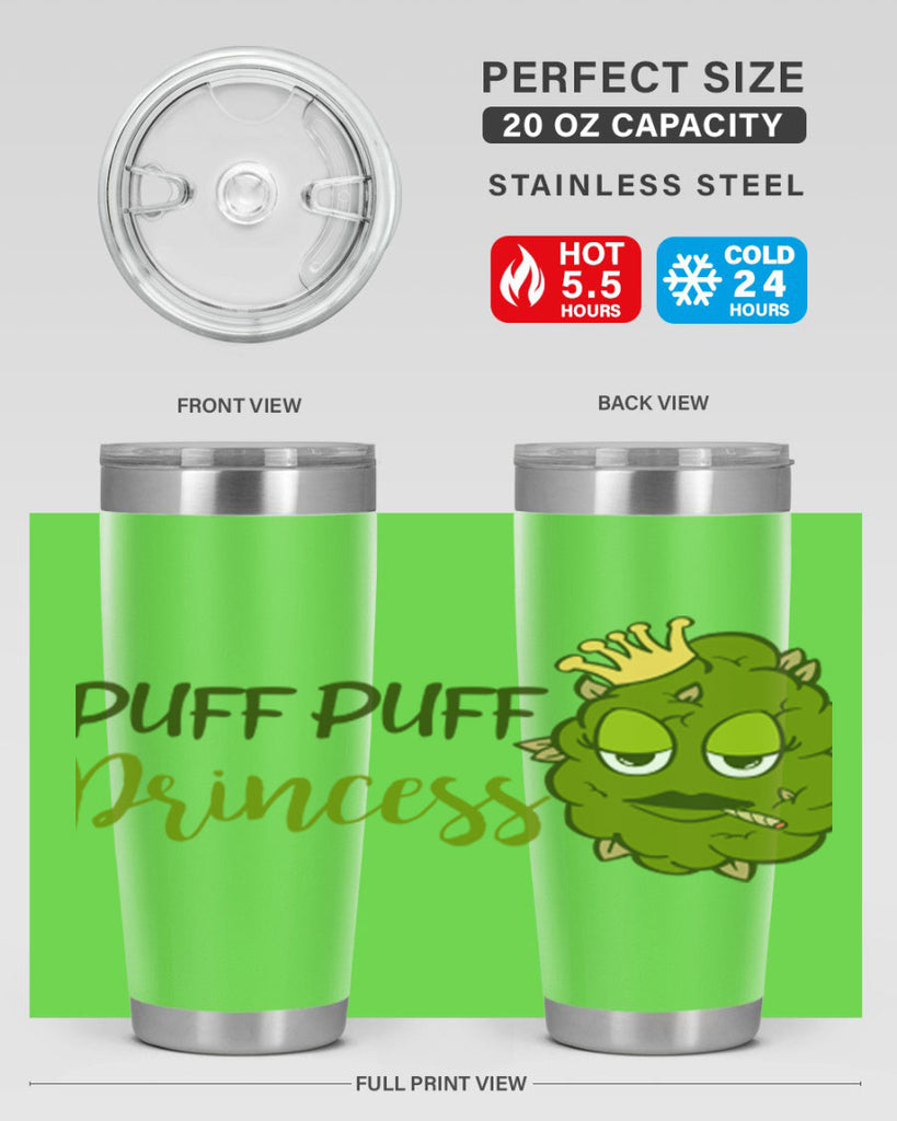 puff puff princess 220#- marijuana- Tumbler