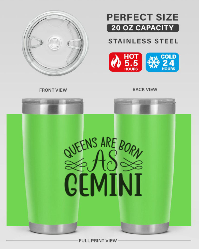 queens are born as gemini 392#- zodiac- Tumbler