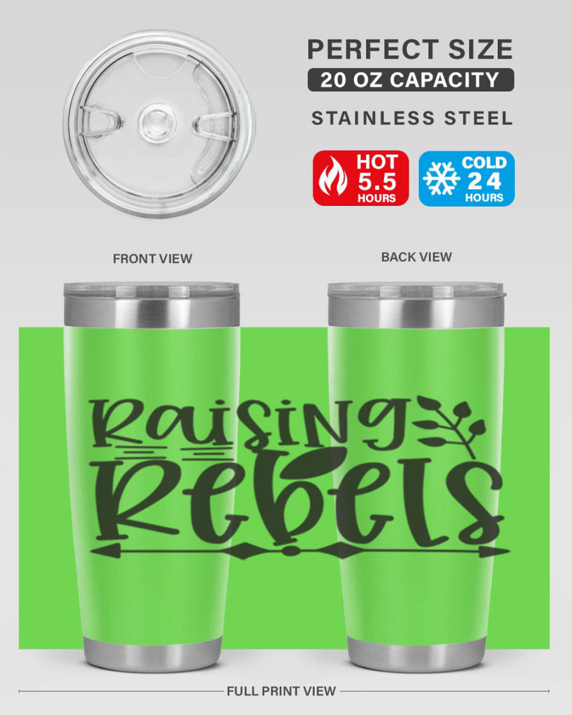 raising rebels 369#- mom- Tumbler